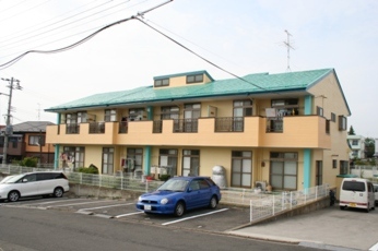 郡山市菜根　Ｆアパート　外部改修工事
