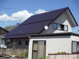 西郷村　Ｉ様　屋根・付帯塗装工事