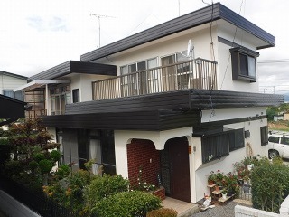 郡山市　S様邸屋根外壁塗装工事