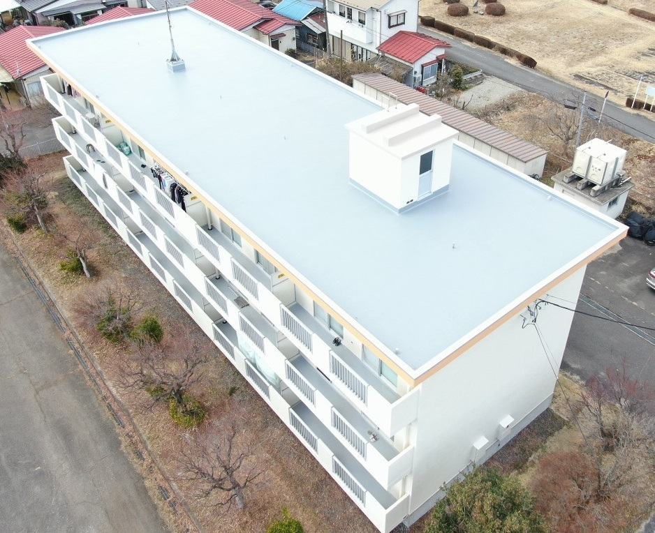 会津某宿舎　外部改修工事