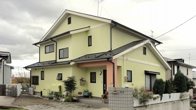 郡山市安積町　Ｓ様邸　外壁塗装工事