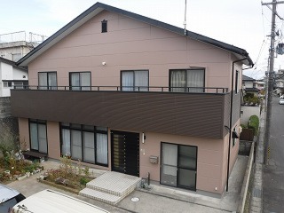 郡山市　H様邸　屋根外壁塗装工事