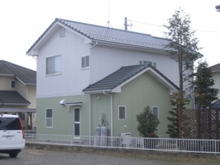 郡山市安積町　Ｍ様邸外壁塗装工事