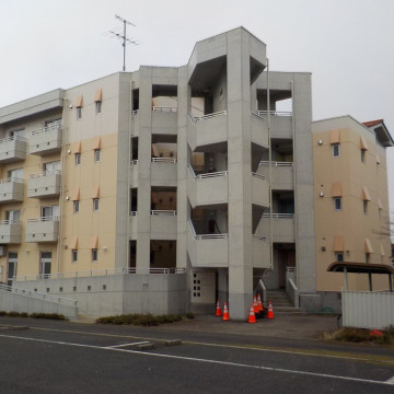 県営住宅某団地　外壁改修工事
