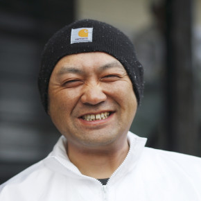 工事部長　松﨑　淳　No.１宣言　一生懸命な男　日本一！