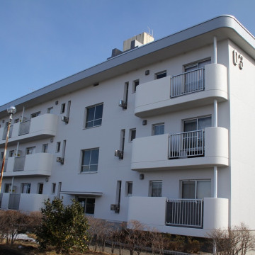 県営住宅某団地　外壁改修工事