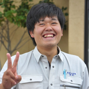 ﾘｰﾀﾞｰ　栗城　勤　　№１宣言　思いやりの男　日本一！