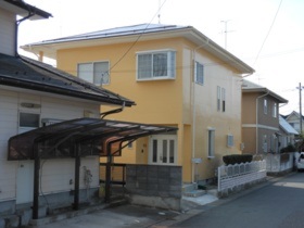 郡山市富田町　I様邸外装塗装工事