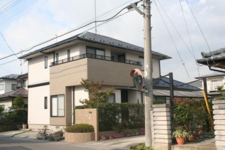 郡山市富田町　Ｗ様邸　外壁塗装工事