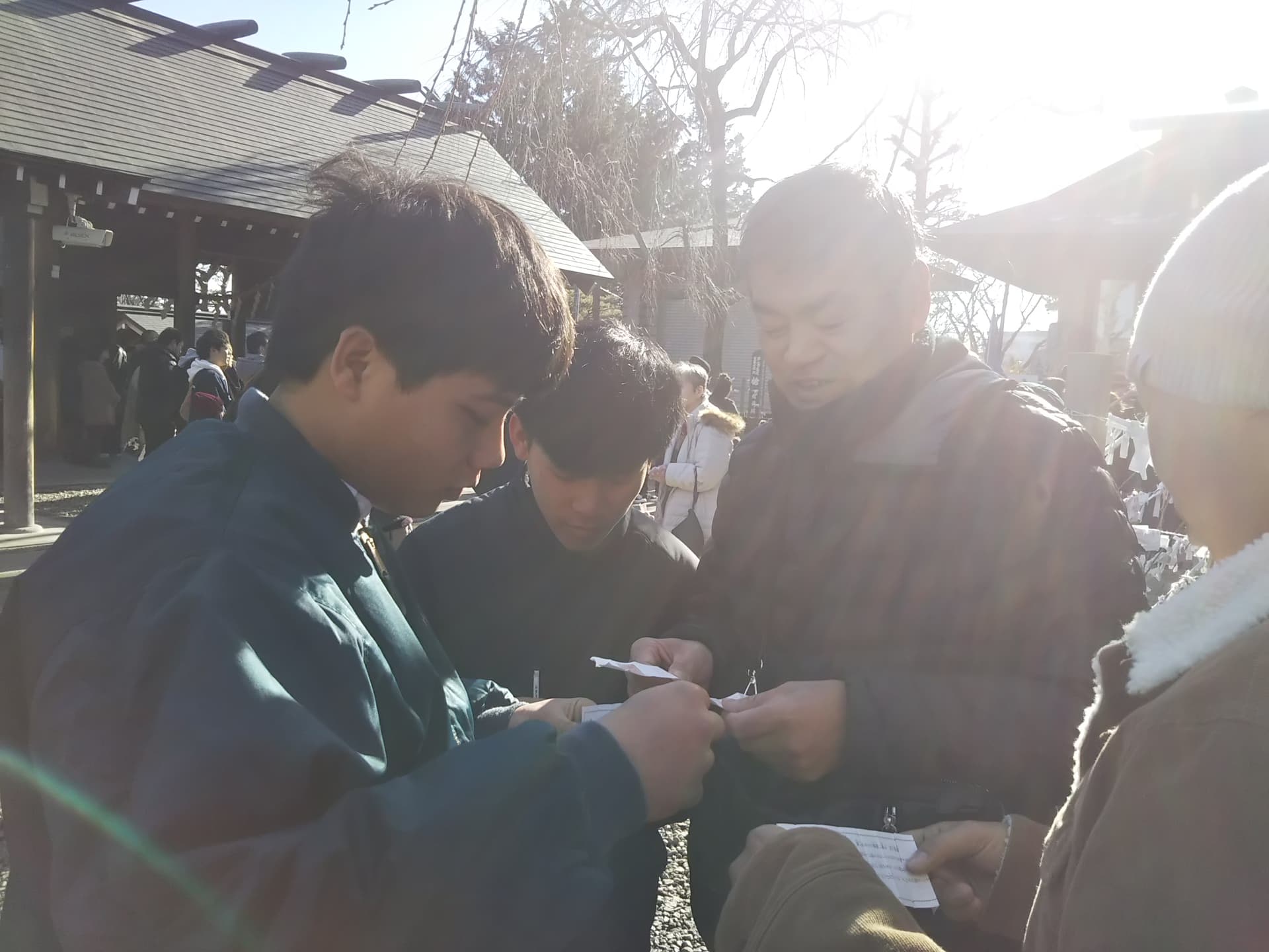 初めての初詣2